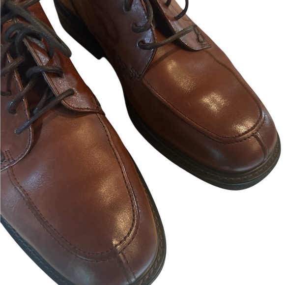 Florsheim Mens Milford 17149-03 Dress Shoes Size 10W Lace Up Oxfords Leather EUC - Picture 3 of 7